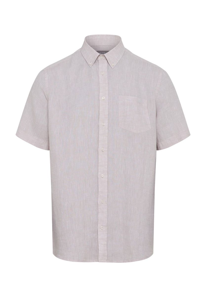 Klassisches Kurzarmhemd aus Leinen