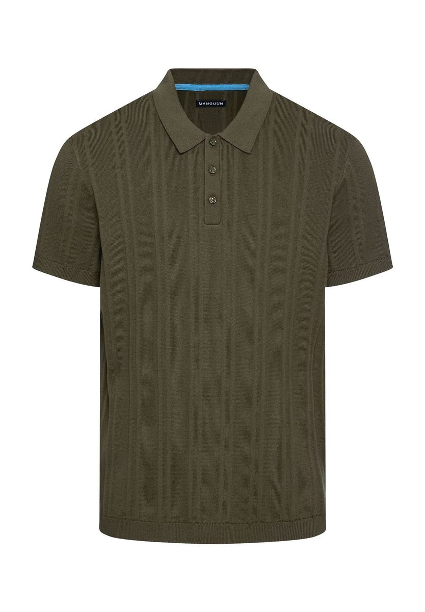 Polo-Shirt aus strukturiertem Strick