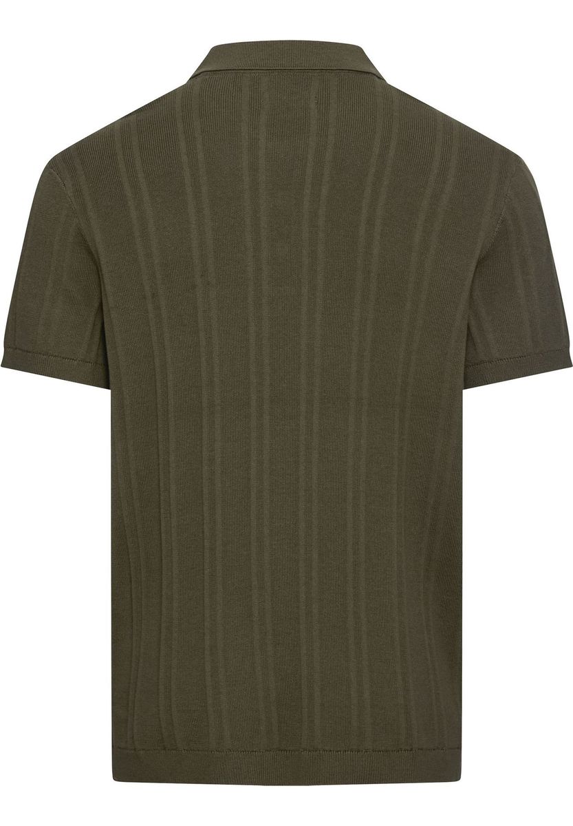 Polo-Shirt aus strukturiertem Strick