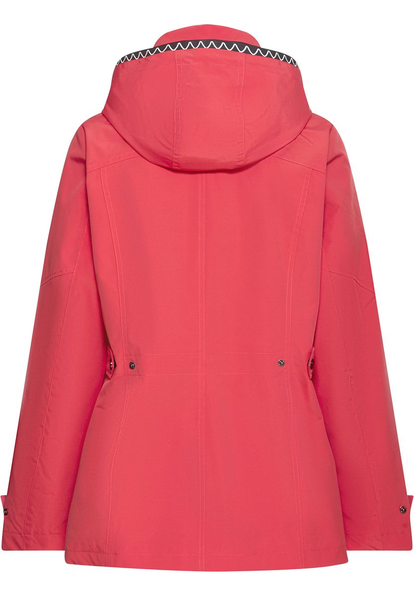 GALERIA Übergangsjacke, Kapuze, für Damen, rot, 38