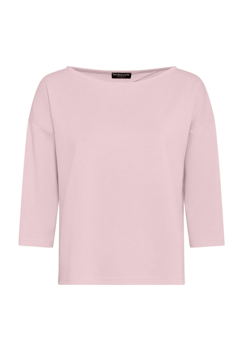 Locker geschnittenes 3/4-Arm Oberteil