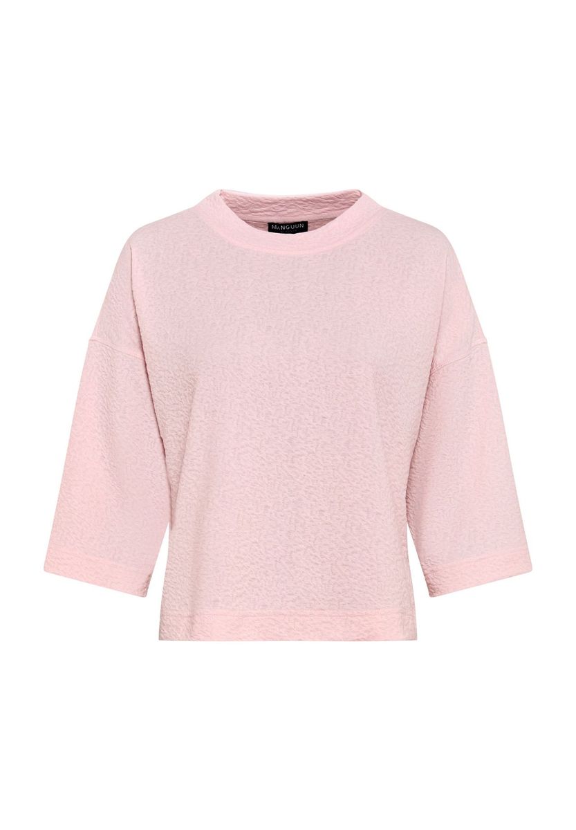 MANGUUN collection Shirt, Stehkragen, für Damen, rosa, XL