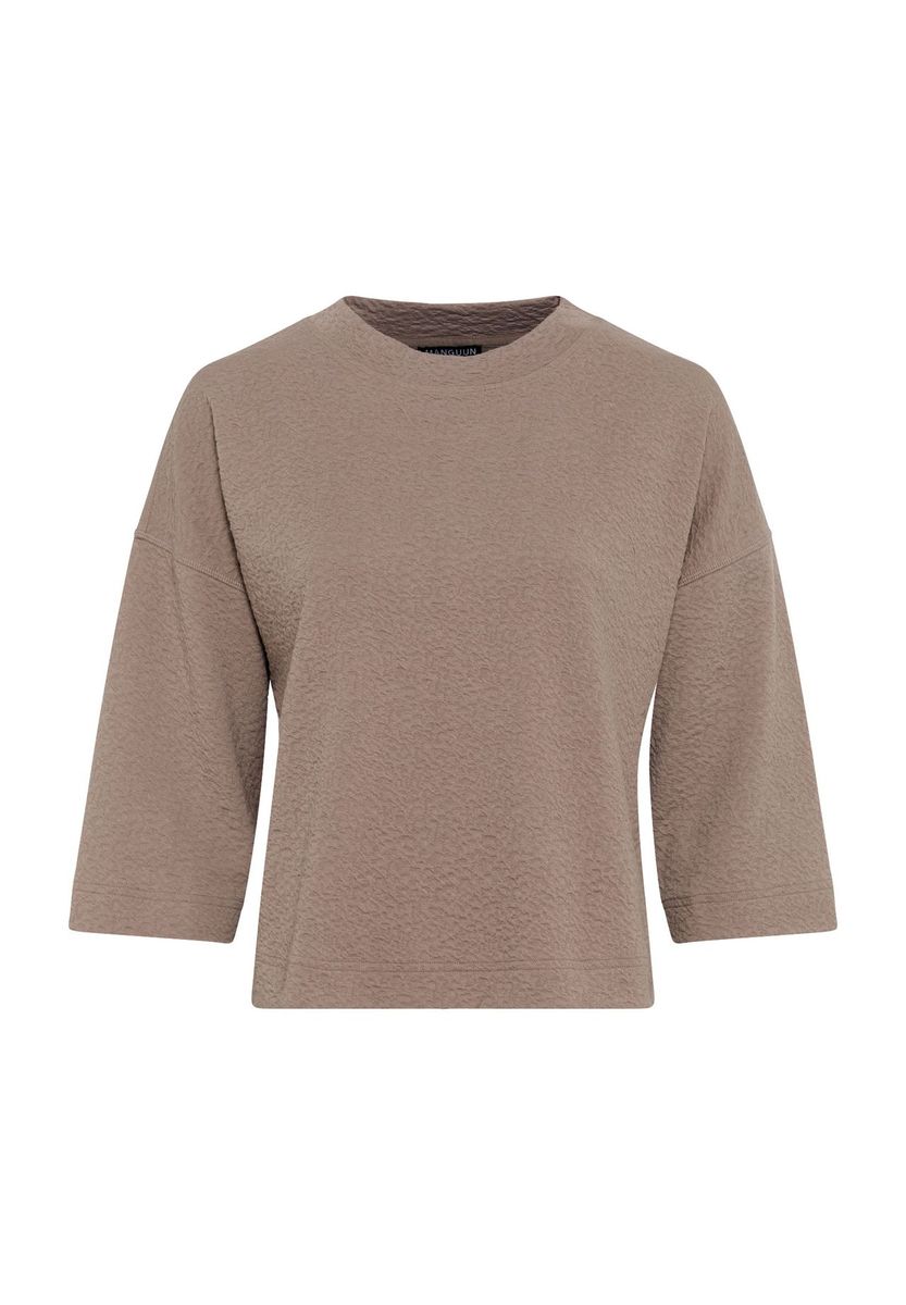 MANGUUN collection Shirt, Stehkragen, für Damen, beige, XS