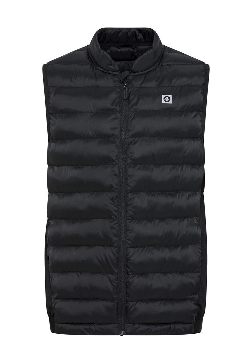 ALEX Steppweste Run Hybrid, Stehkragen, für Damen, schwarz, S