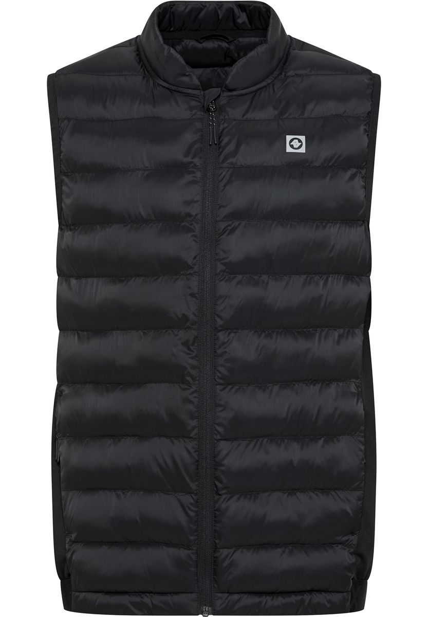 ALEX Steppweste Run Hybrid, Stehkragen, für Damen, schwarz, S