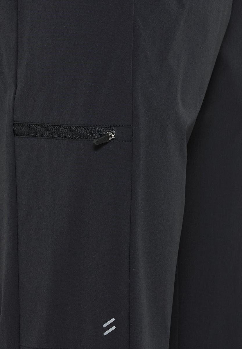 ALEX Laufhose, uni, für Damen, schwarz, XS