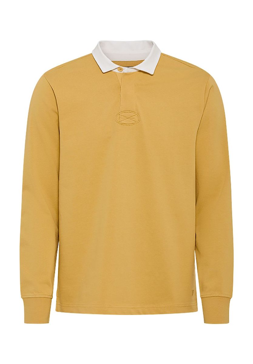 Klassisches Langarm-Rugbyshirt