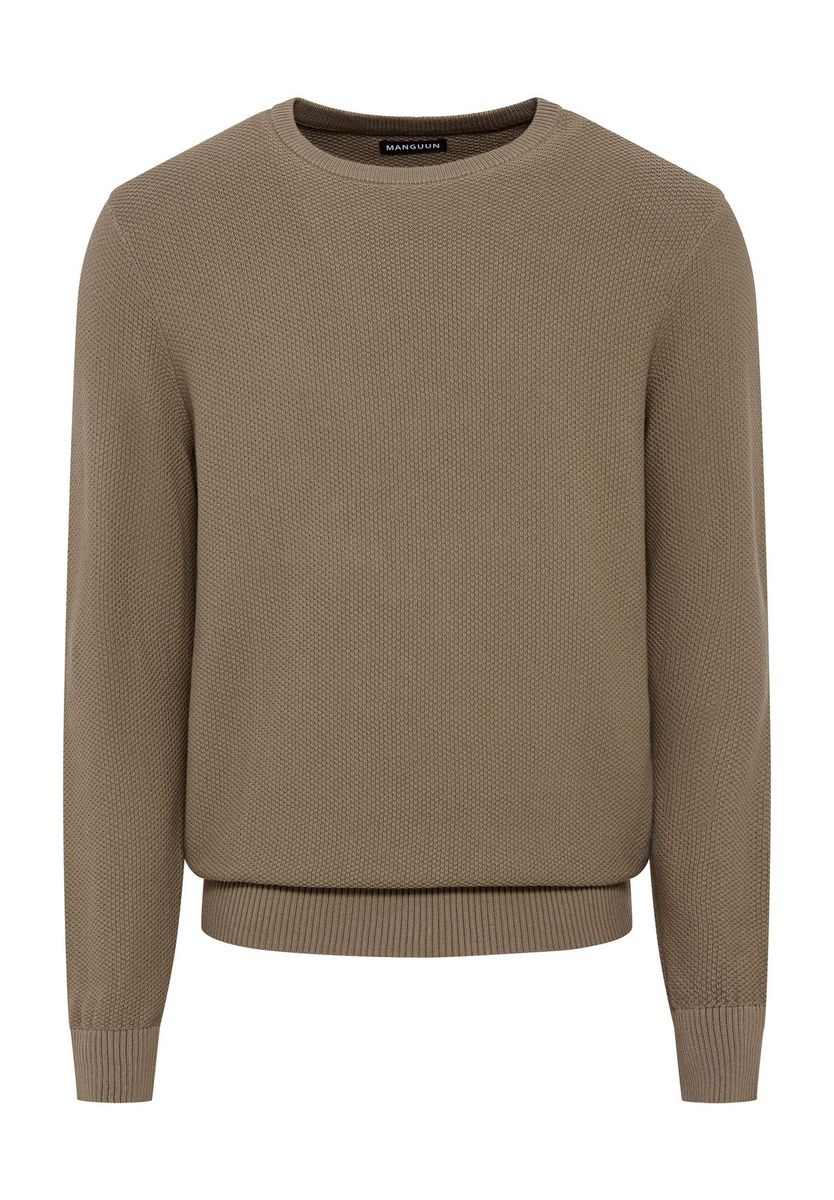 Herren Baumwollpullover mit Struktur