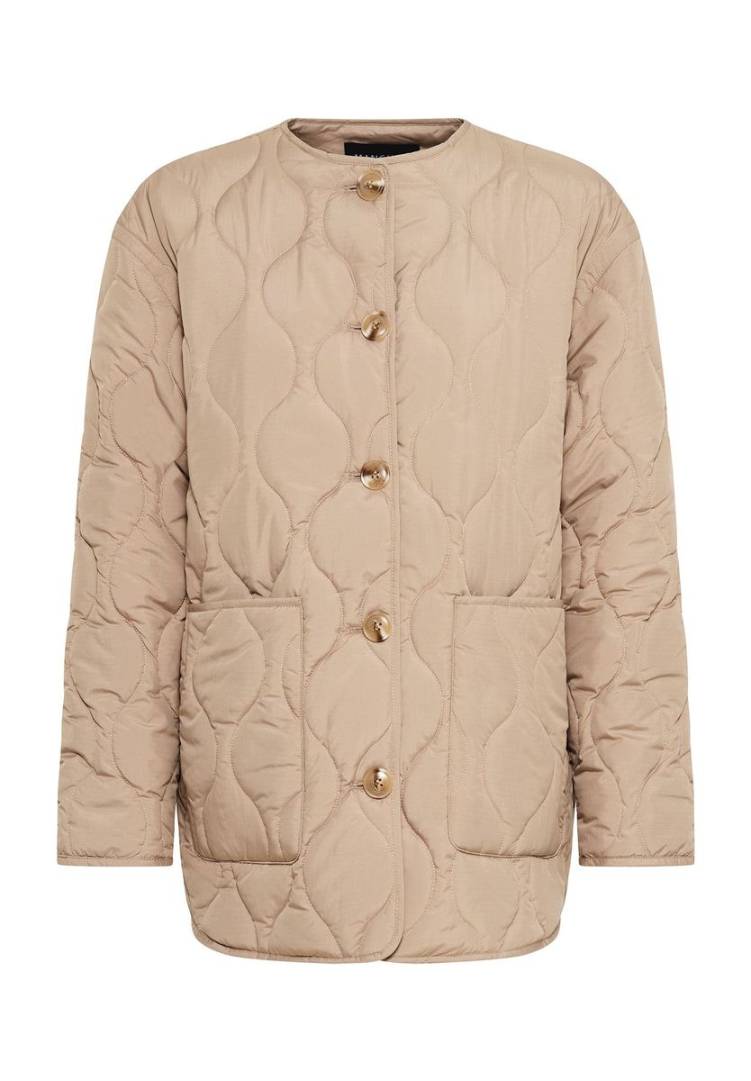 MANGUUN collection Steppjacke, Knopfleiste, für Damen, beige, 34