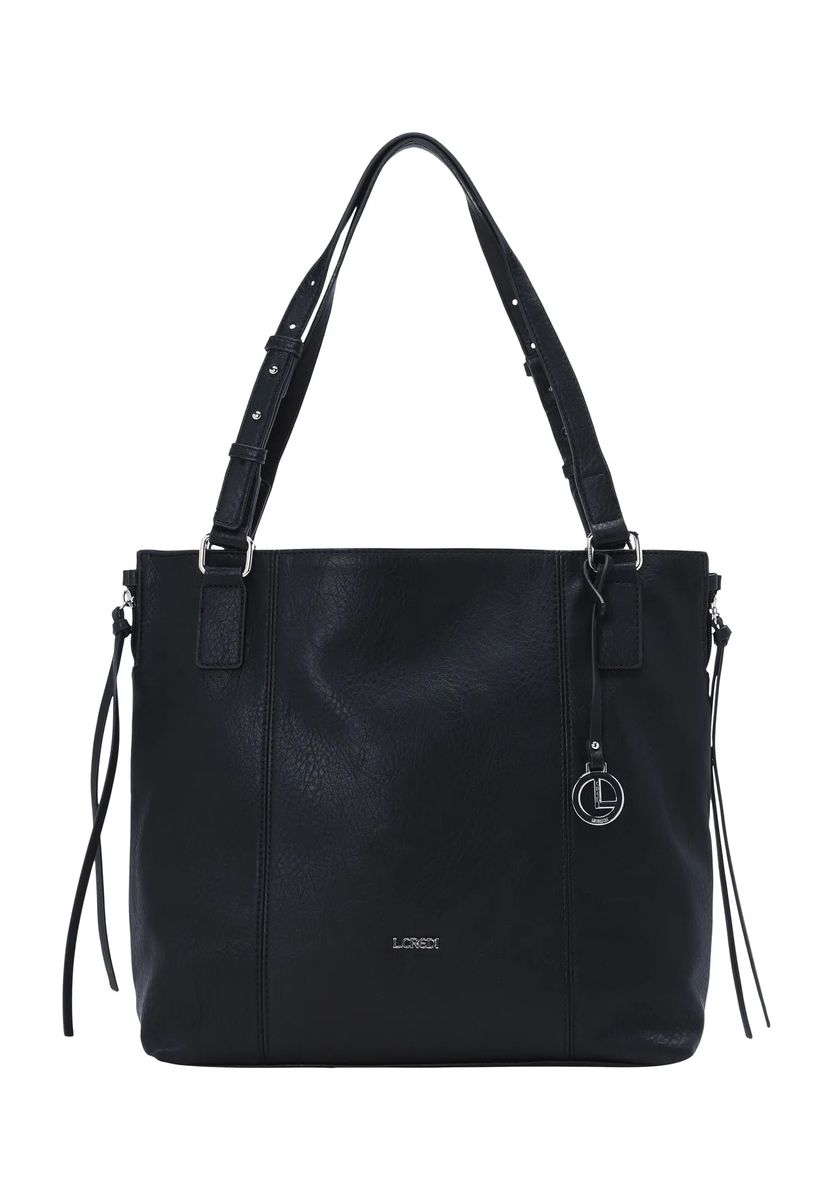 L.CREDI Shopper, Lederoptik, Anhänger, für Damen, schwarz, 99