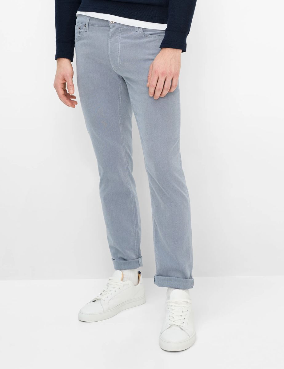 Brax Herren Five-Pocket-Hose Style CHUCK SMOKE BLUE, Blau, Gr. 35/38