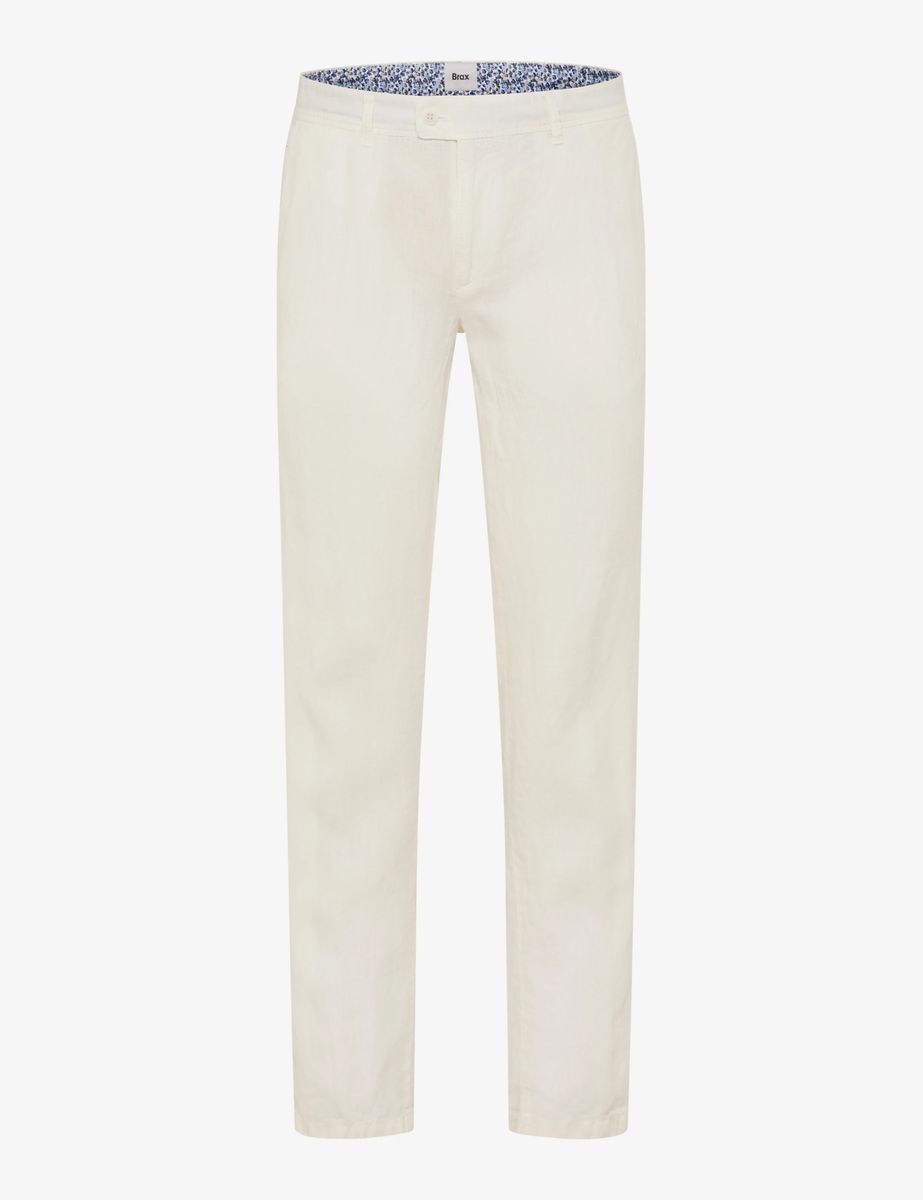 Brax Herren Chino Style EVANS WHITE, weiß, Gr. 23