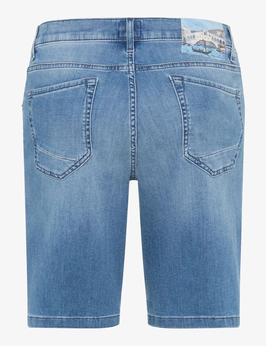 Brax Herren Bermuda Style CHUCK B REGULAR BLUE USED, denim blau, Gr. 30