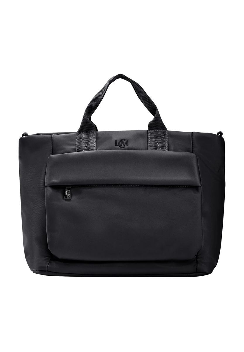 L.CREDI Shopper, Kunstleder, für Damen, schwarz, 99
