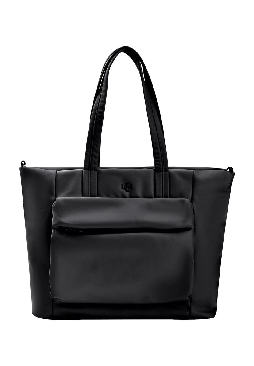 L.CREDI Shopper, Kunstleder, für Damen, schwarz, 99