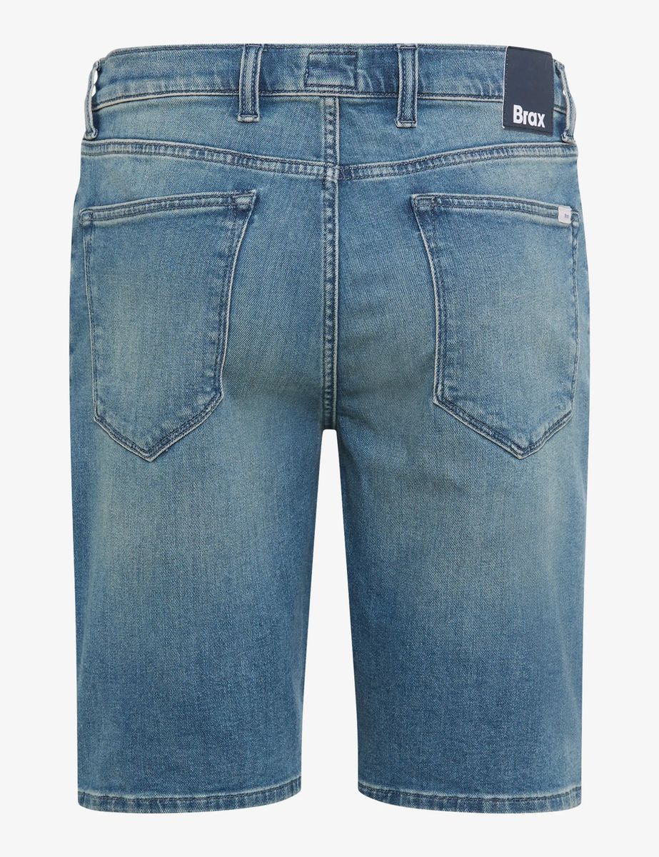 Brax Herren Bermuda Style CLINT B INBETWEEN BLUES USED, denim blau, Gr. 30