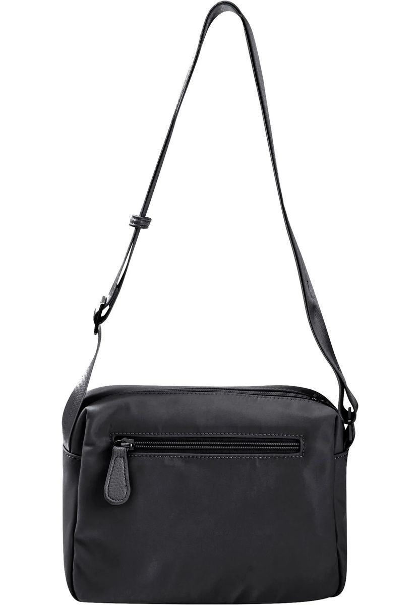 L.CREDI Umhängetasche, Stickerei, für Damen, schwarz, 99