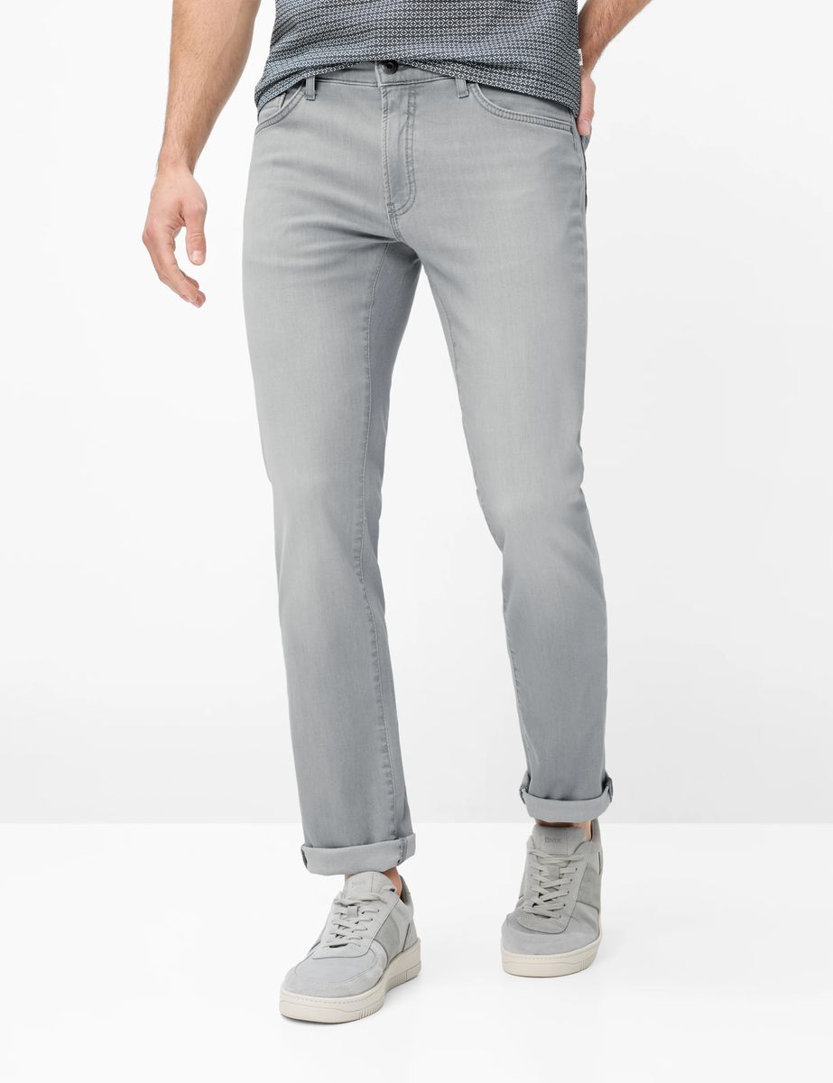 Brax Herren Five-Pocket-Hose Style CHUCK, denim grau, Gr. 30/32