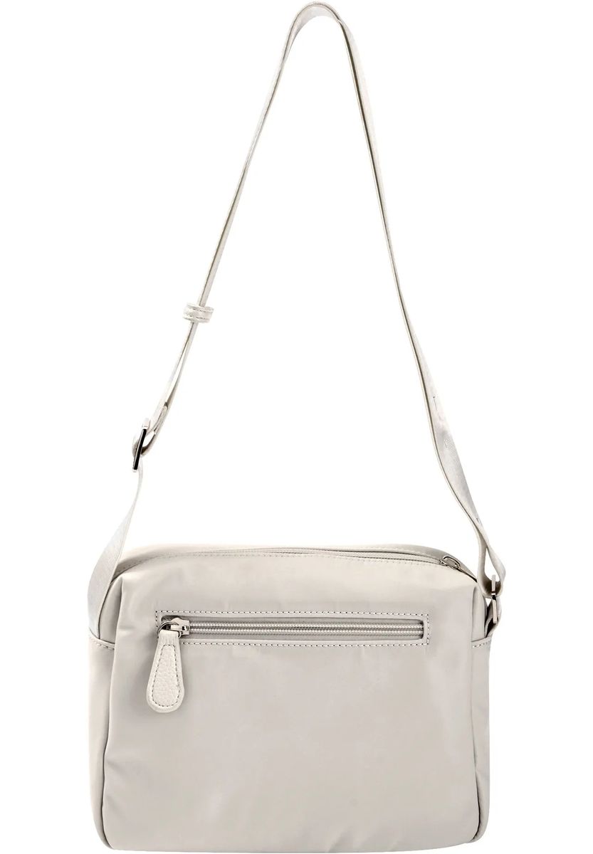 L.CREDI Umhängetasche, Stickerei, für Damen, grau, 99