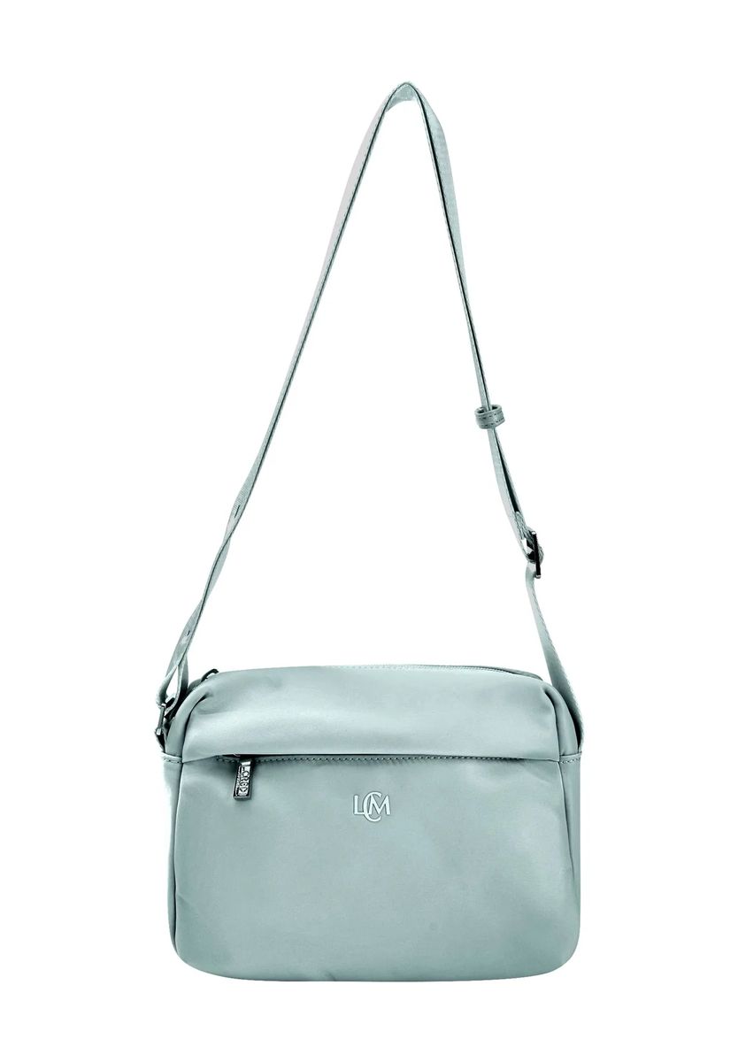 L.CREDI Umhängetasche, Stickerei, für Damen, blau, 99