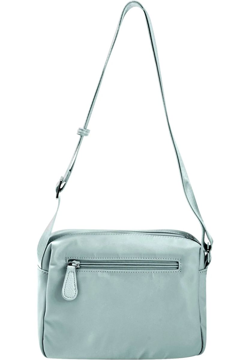 L.CREDI Umhängetasche, Stickerei, für Damen, blau, 99