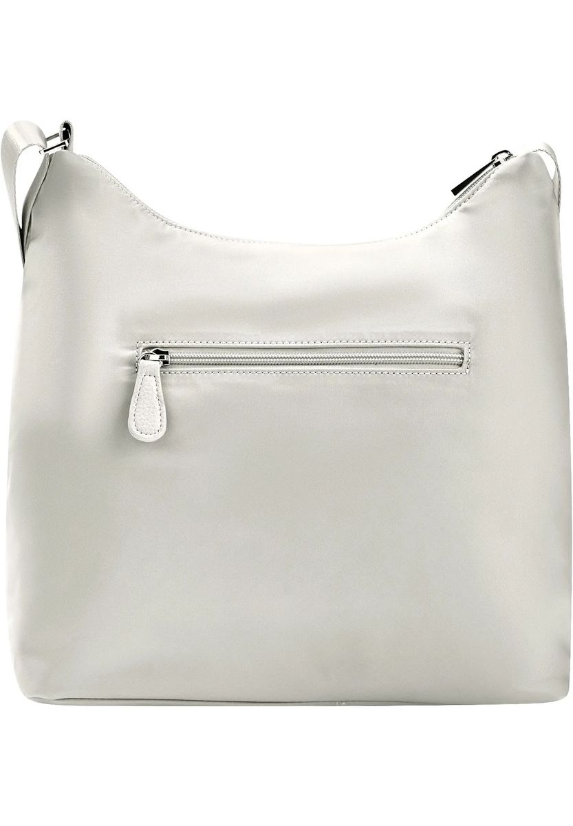 L.CREDI Umhängetasche, Reißverschlussfach, für Damen, grau, 99