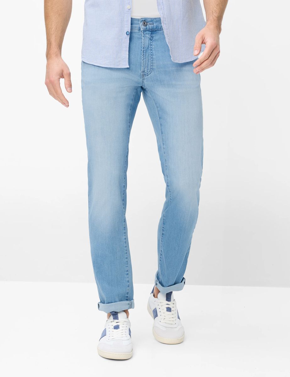 Brax Herren Five-Pocket-Hose Style CHUCK, denim hellblau, Gr. 30/32