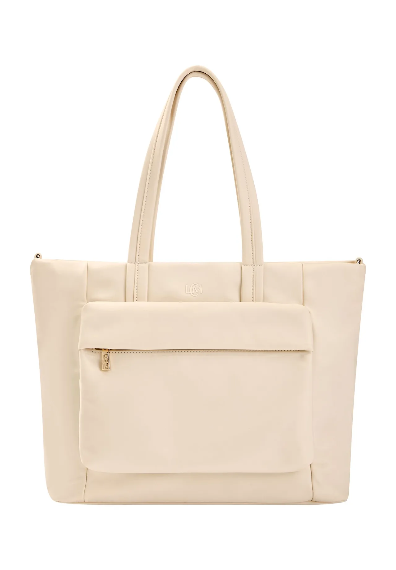 L.CREDI Shopper, Kunstleder, für Damen, beige, 99