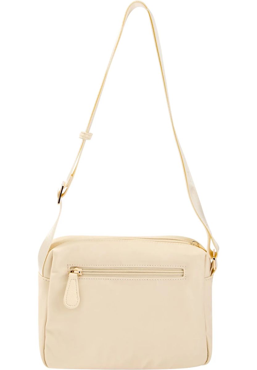 L.CREDI Umhängetasche, Stickerei, für Damen, beige, 99