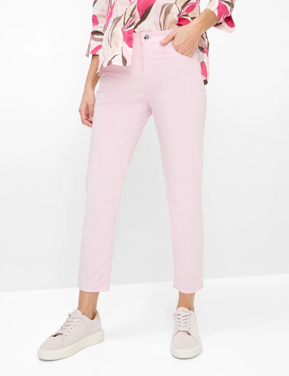 Brax Damen Five-Pocket-Hose Style MARY S DUSTY ROSE, Rosa, Gr. 48K