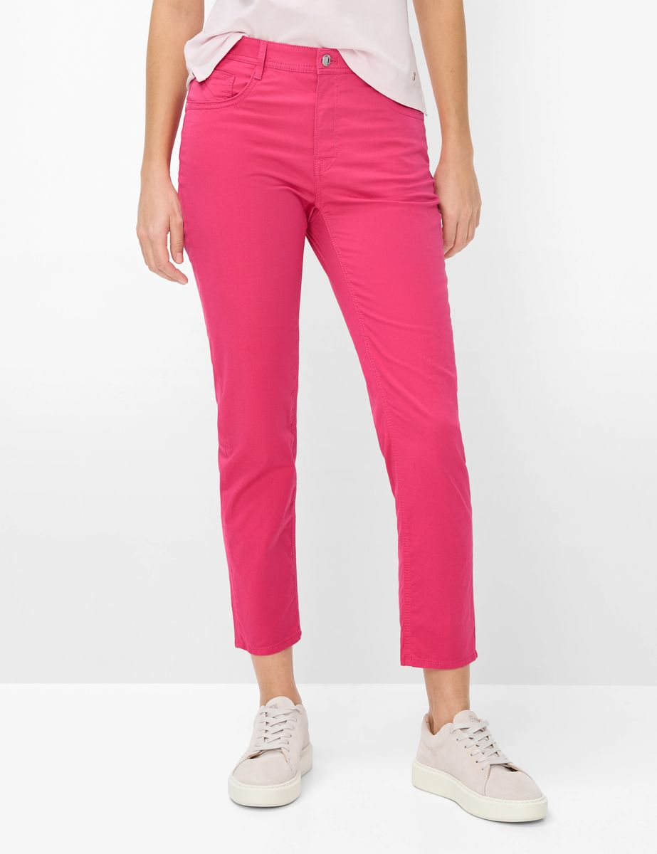 Brax Damen Five-Pocket-Hose Style CAROLA S RASPBERRY SORBET, Rosa, Gr. 50