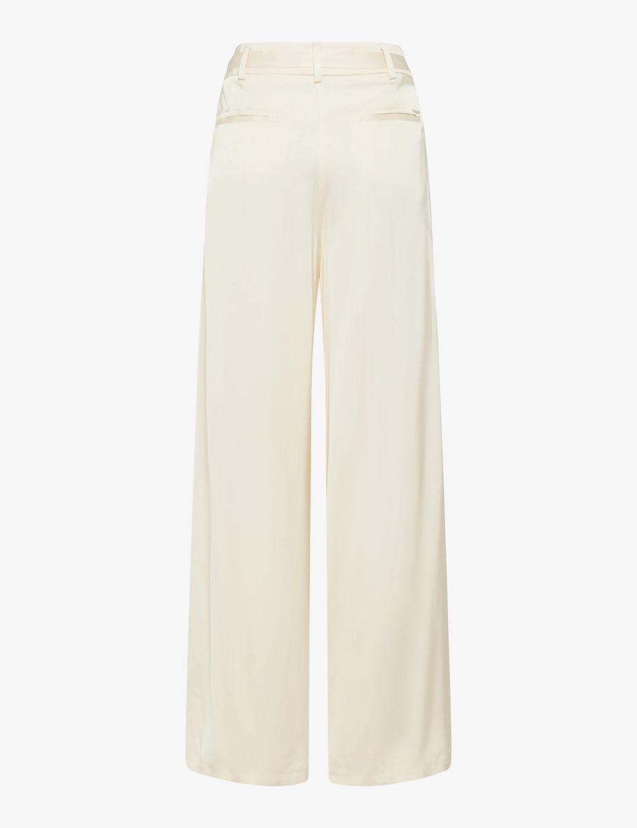 Brax Damen Palazzohose Style MARLENE SOFT ECRU, cremeweiß, Gr. 36