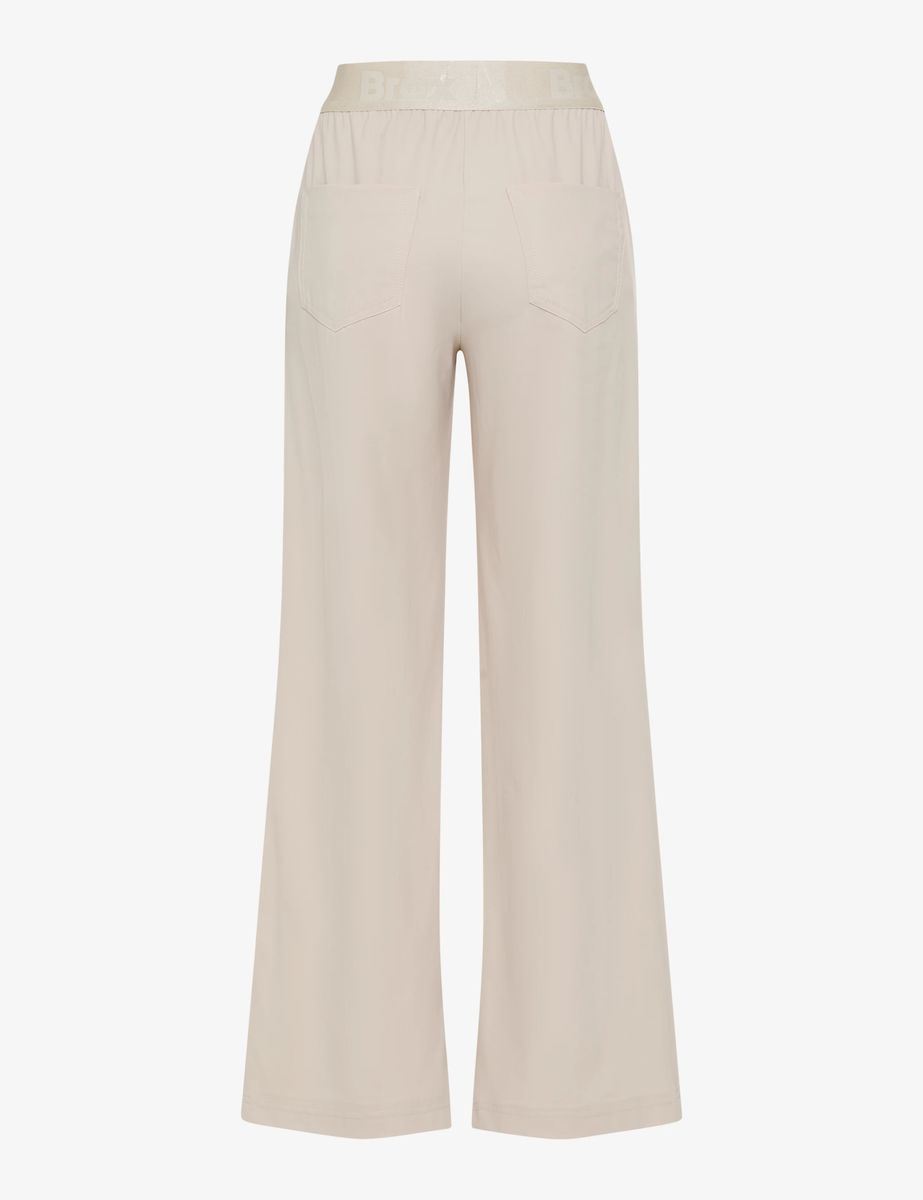 Brax Damen Palazzohose Style MAINE SOFT GREIGE, hellbraun, Gr. 48K