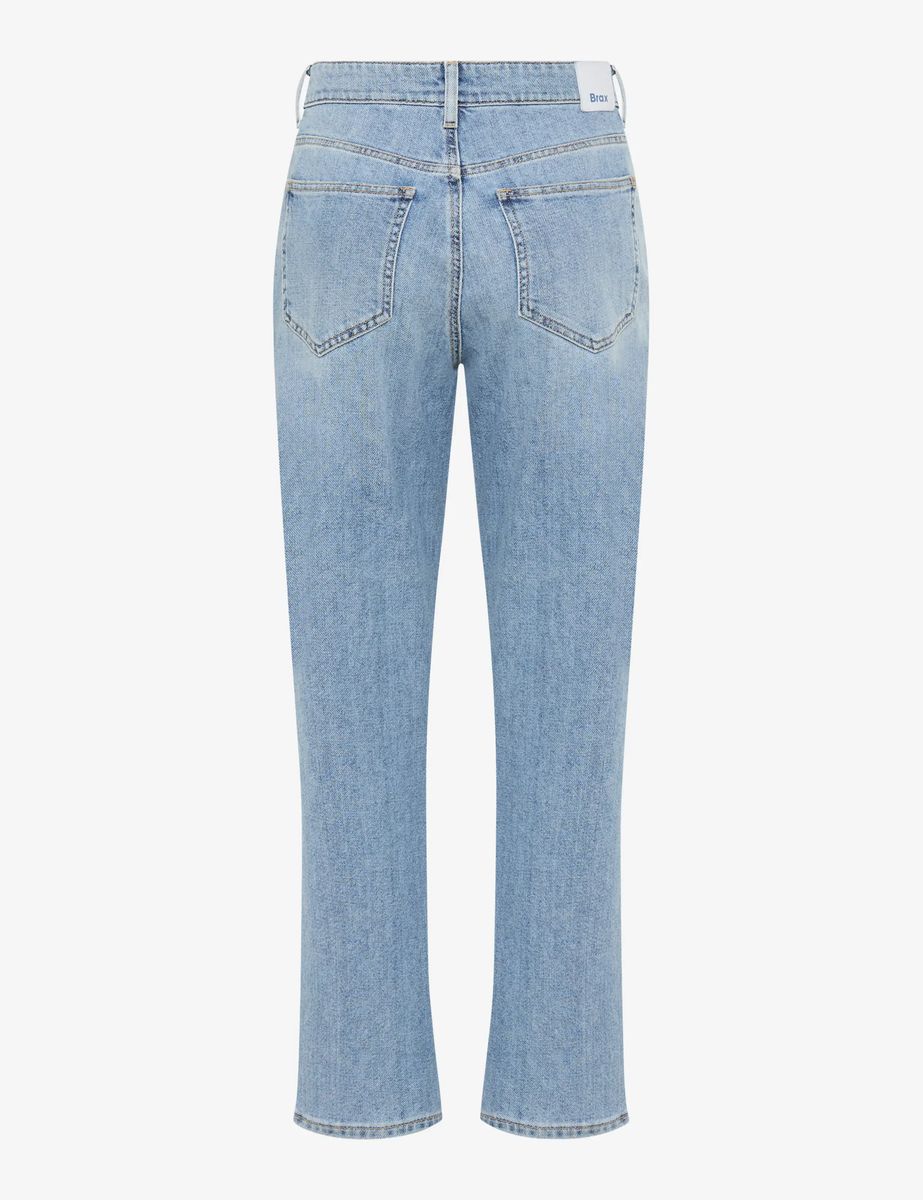 Brax Damen  Style MADISON S USED LIGHT BLUE, denim hellblau, Gr. 34