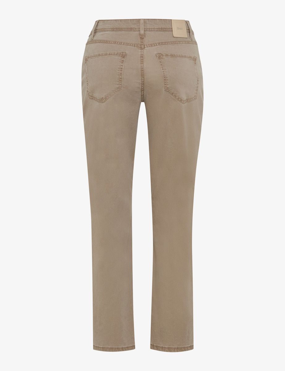 Brax Damen Five-Pocket-Hose Style CAROLA S MOCHA BROWN, denim dunkelbraun, Gr. 36