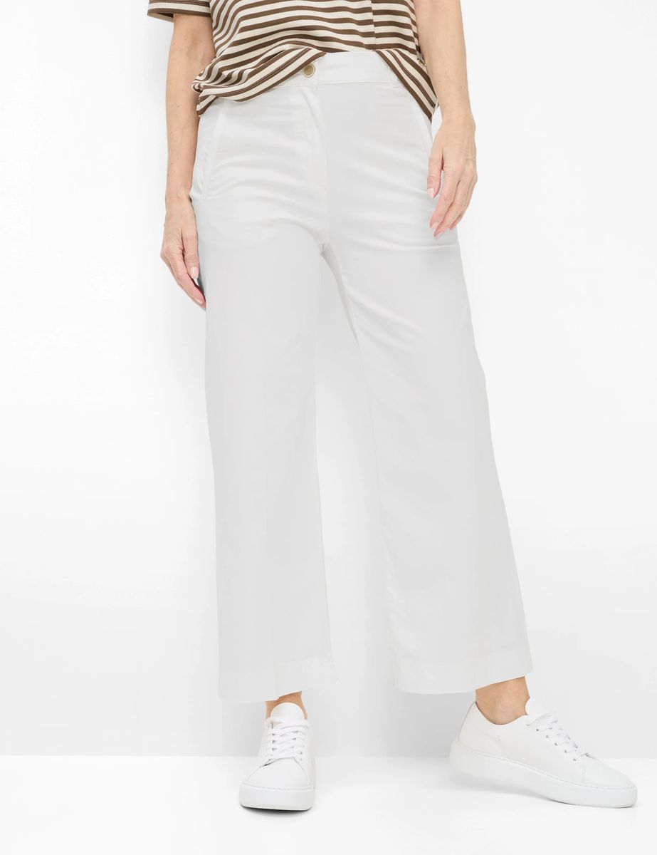 Raphaela by Brax Damen Culotte Style PEGGY CULOTTE WHITE, weiß, Gr. 36