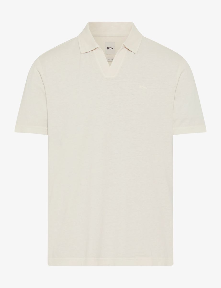 Brax Herren Polo Style PAZ offwhite, cremeweiß, Gr. 4XL