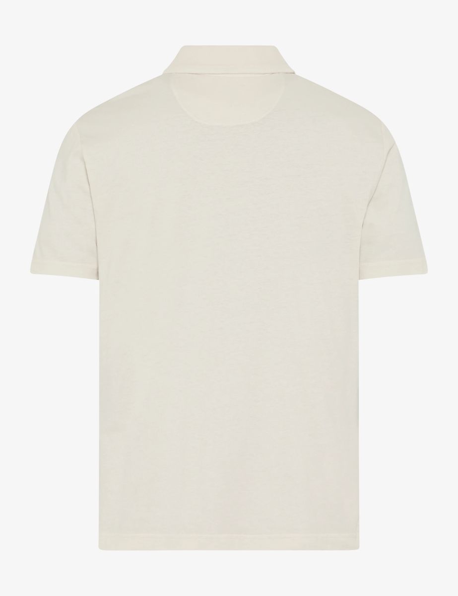 Brax Herren Polo Style PAZ offwhite, cremeweiß, Gr. 4XL