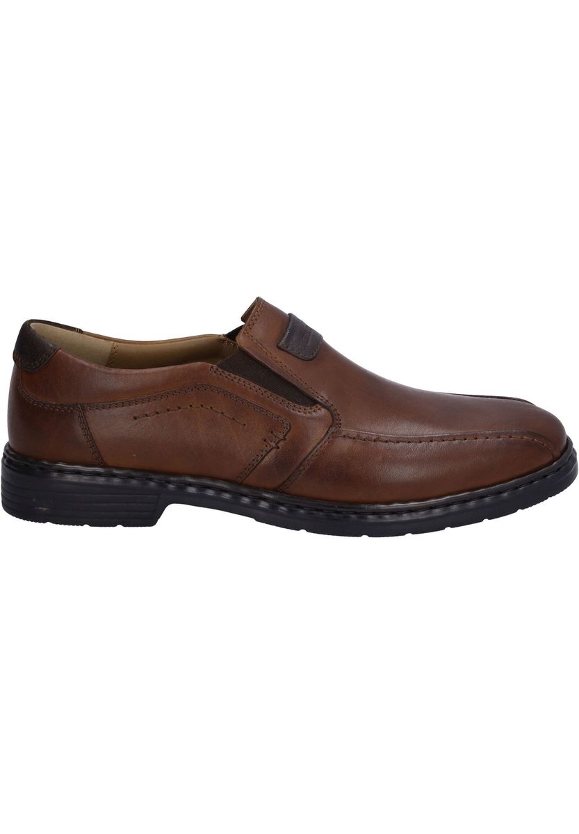 Klassischer Leder Slipper Loafer