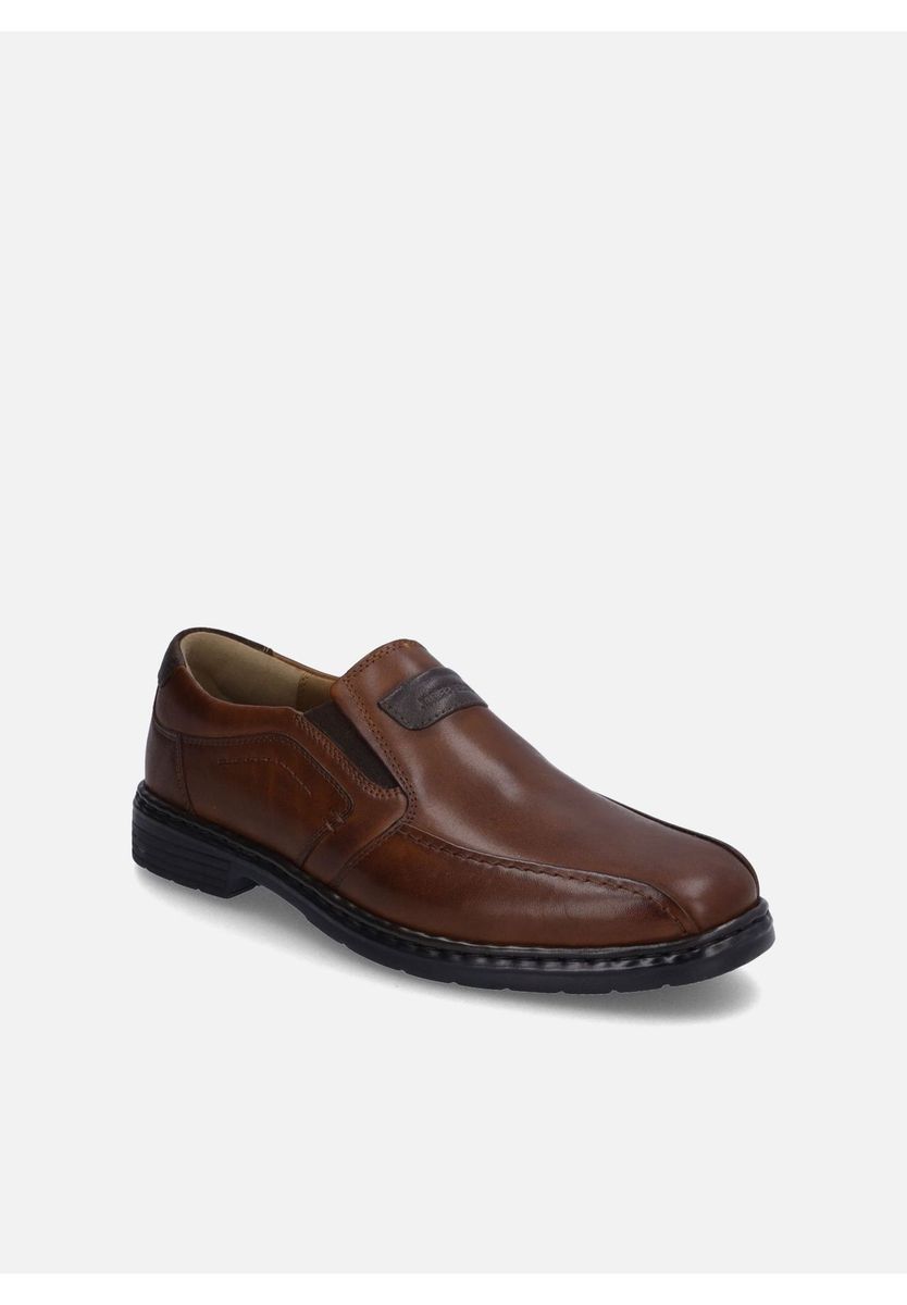 Klassischer Leder Slipper Loafer