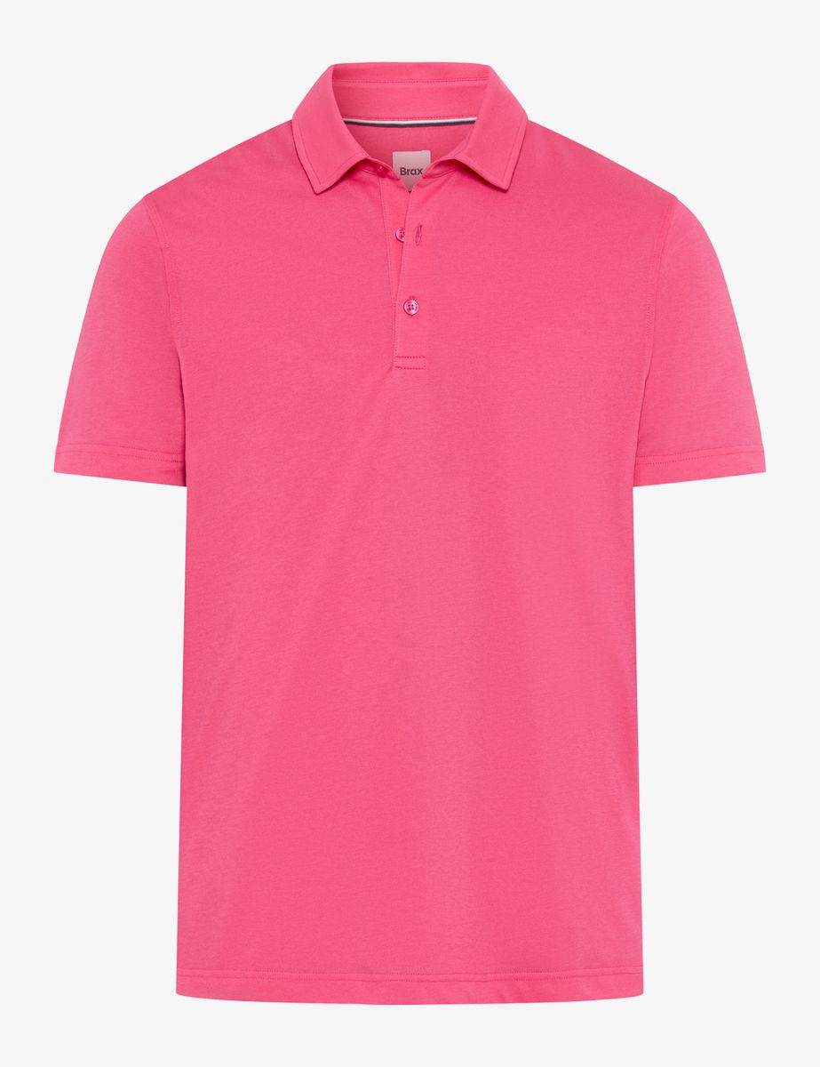 Brax Herren Polo Style PEPE raspberry, Rosa, Gr. 4XL