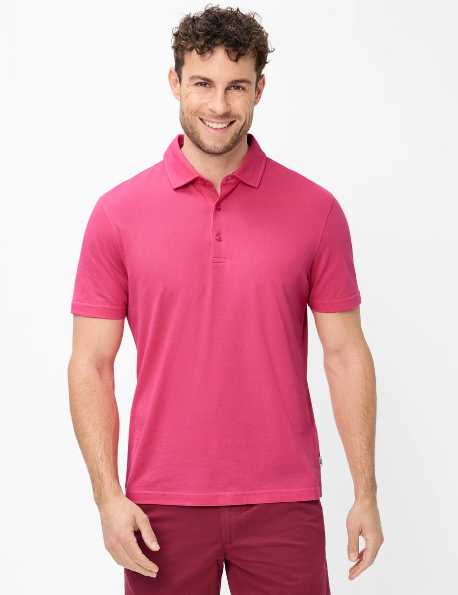 Ultraleichtes Poloshirt aus Baumwollmix