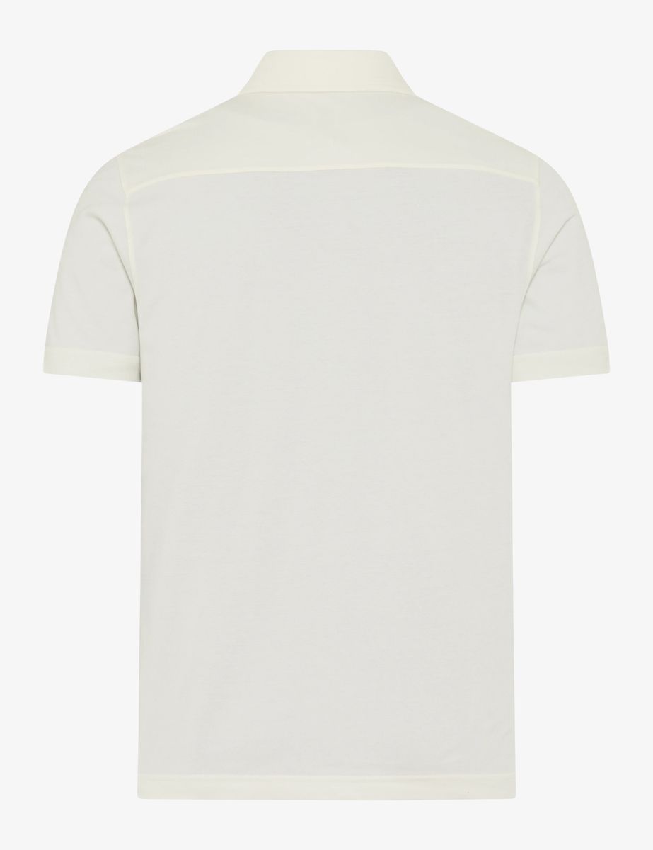 Brax Herren Polo Style PIROZ offwhite, cremeweiß, Gr. 4XL