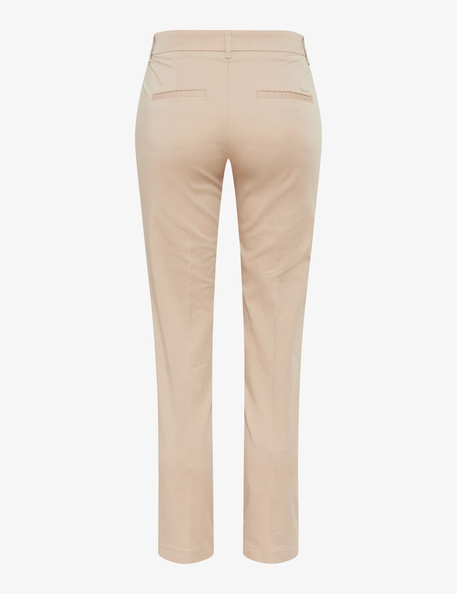 Brax Damen Chino Style MARON S ALMOND, Beige, Gr. 50K