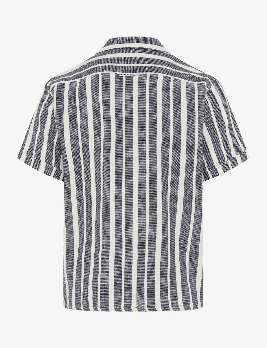 Brax Herren Hemd Style LEO navy, dunkelblau, Gr. L