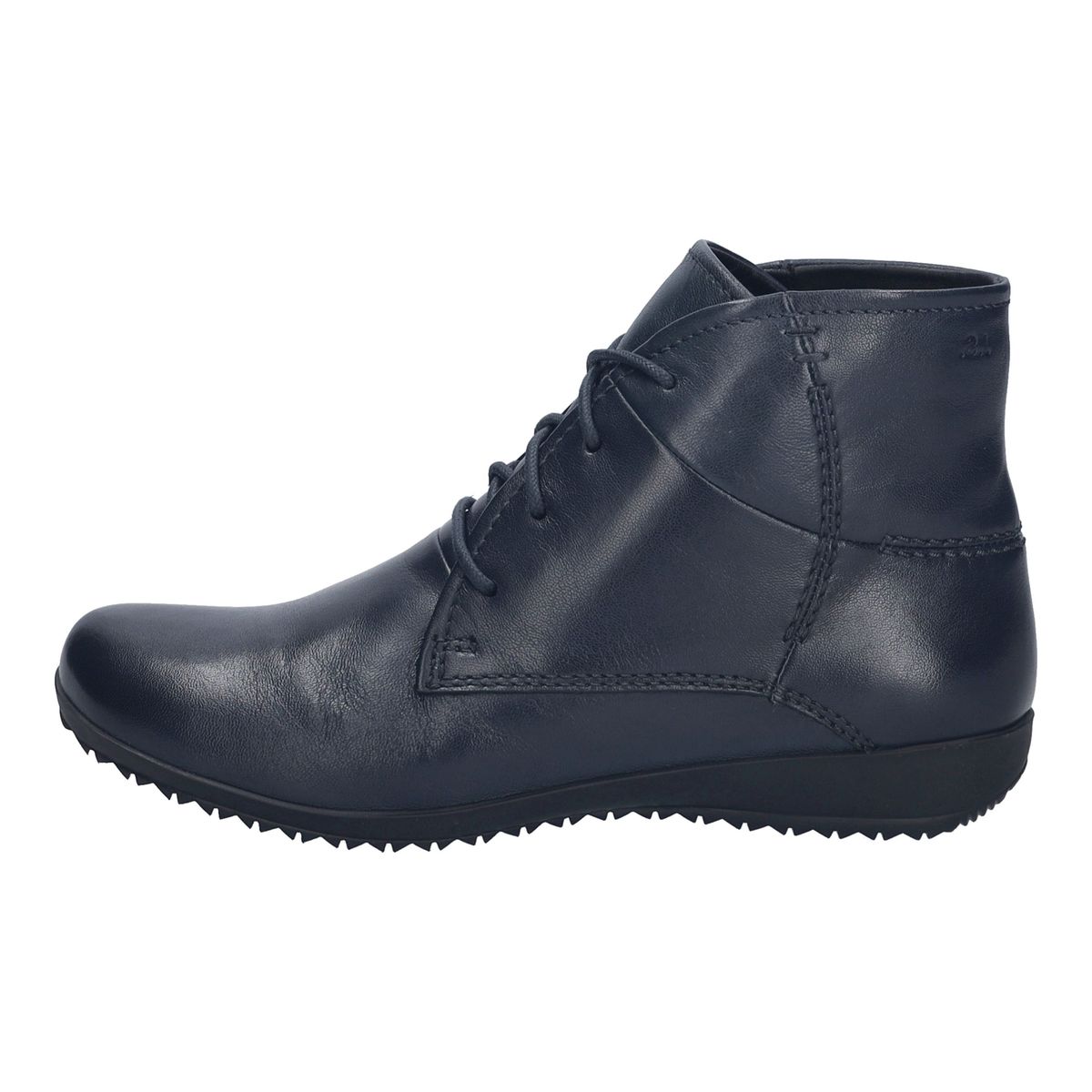 Schnürstiefelette aus Leder