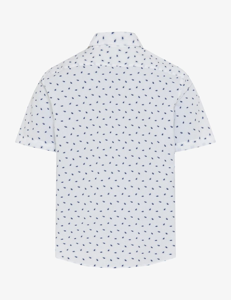Brax Herren Hemd Style HARDY white, weiß, Gr. L