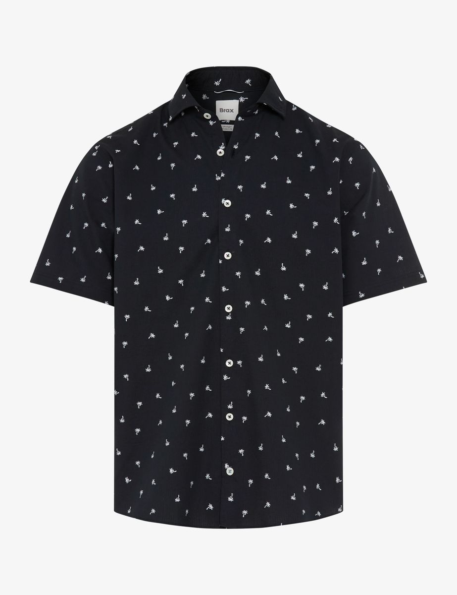 Brax Herren Hemd Style HARDY navy, dunkelblau, Gr. L