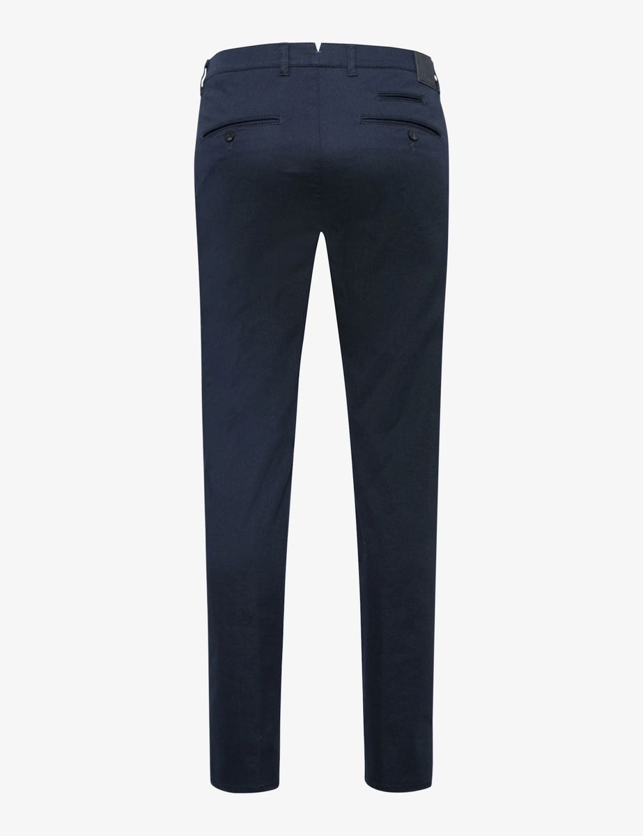 Brax Herren Flatfronthose Style FABIO IN SEA, dunkelblau, Gr. 31/34