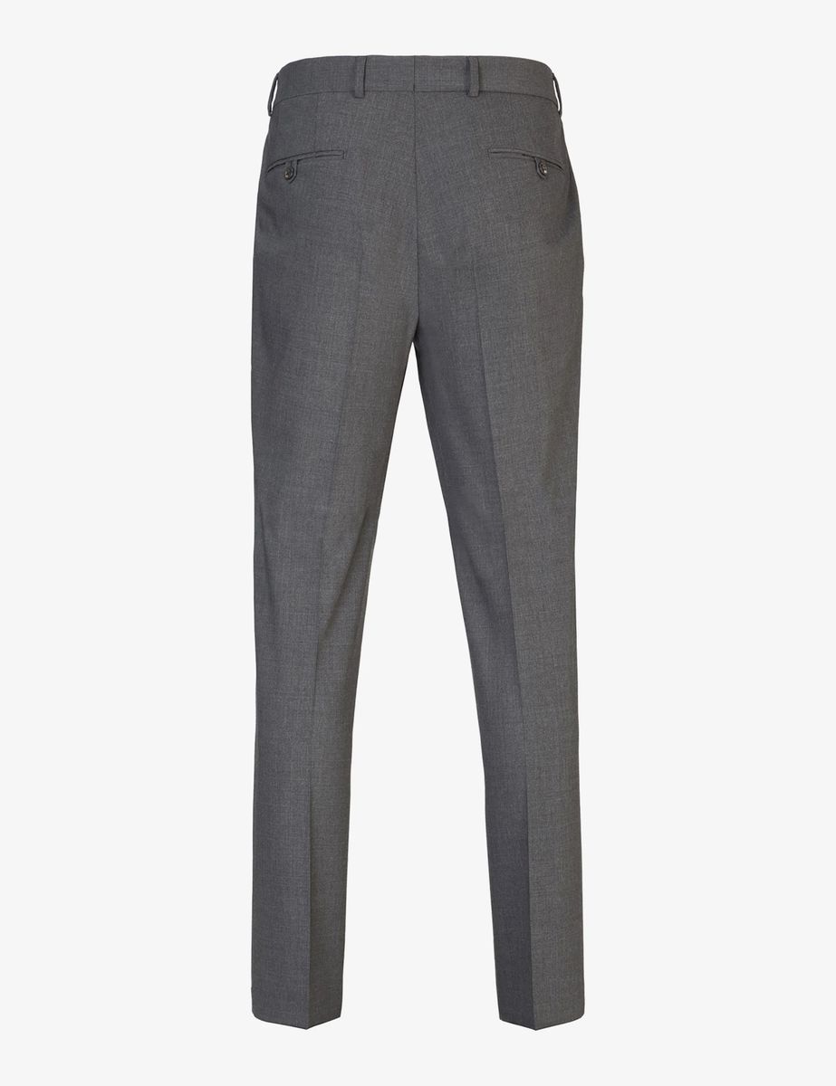 Brax Herren Wollchino Style ENRICO STREET, grau, Gr. 285
